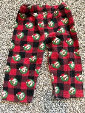 Buc-ee’s Buffalo Plaid Santa Fleece Pants